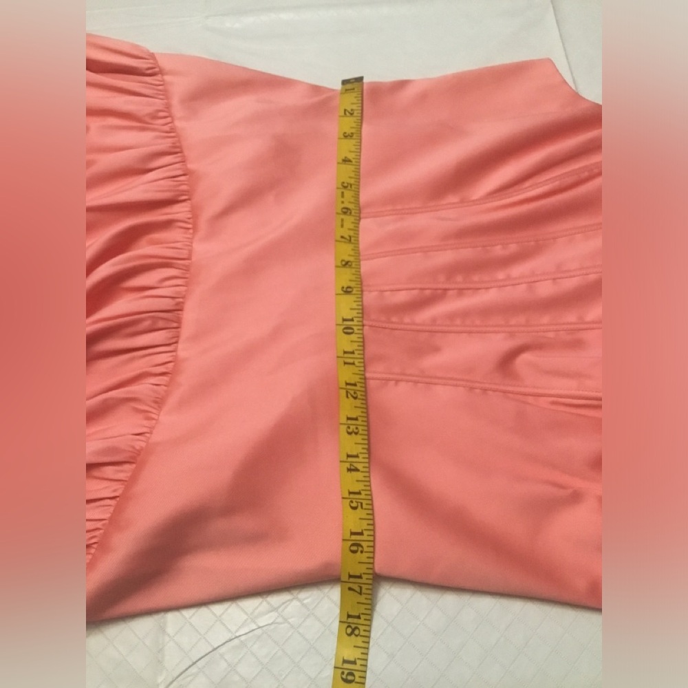 Aidan Mattox Coral Square-Neck Maxi Dress - Picture 10 of 16